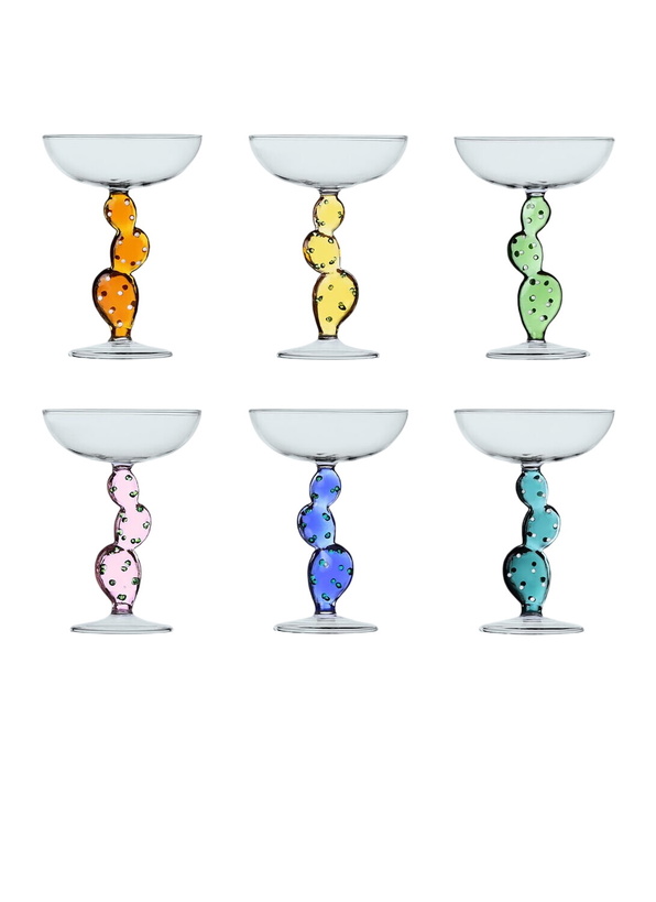 Photo: Ichendorf Milano Set Of Six Desert Plants Cactus Champagne Bowls