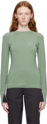 Klättermusen Green Fafne Long Sleeve T-Shirt