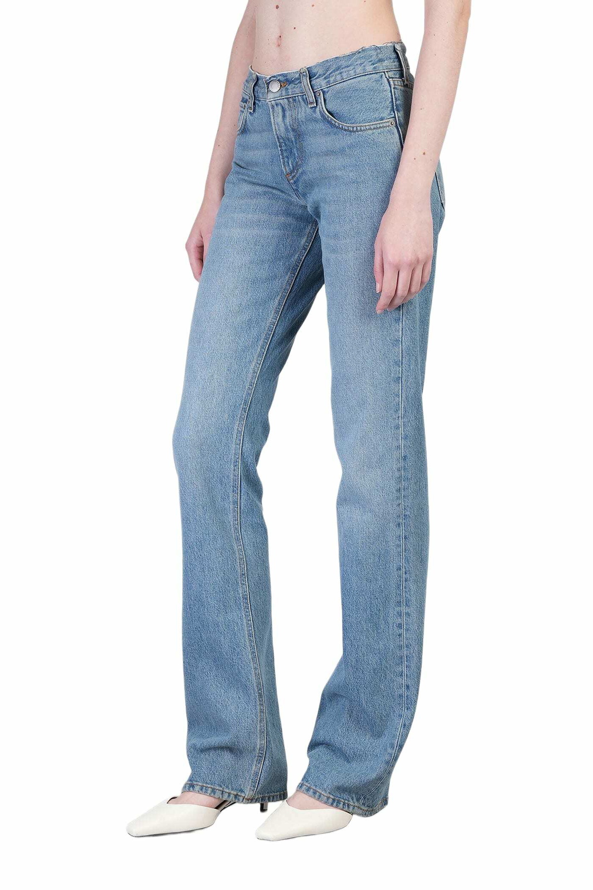 デニム・ジーパン Haikure Carly Jeans Haikure Carly Jeans In Blue Cotton Haikure