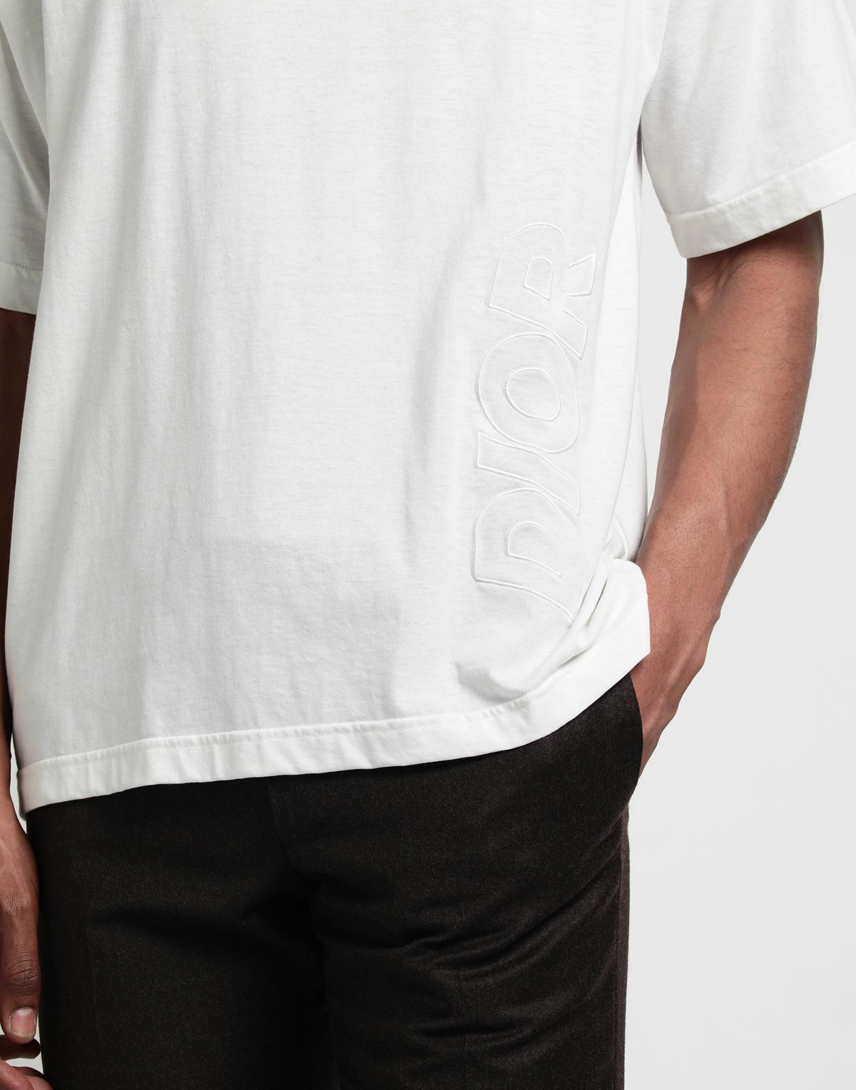 Dior Mens T-shirt in Off white