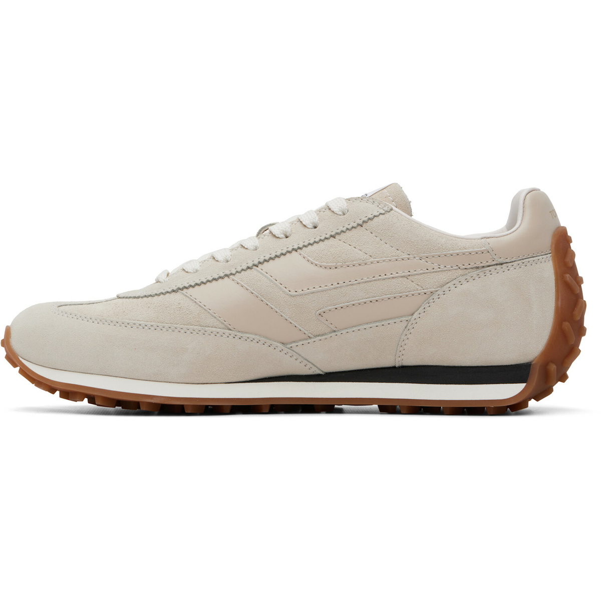 TOM FORD Off-White Suede Mick Sneakers