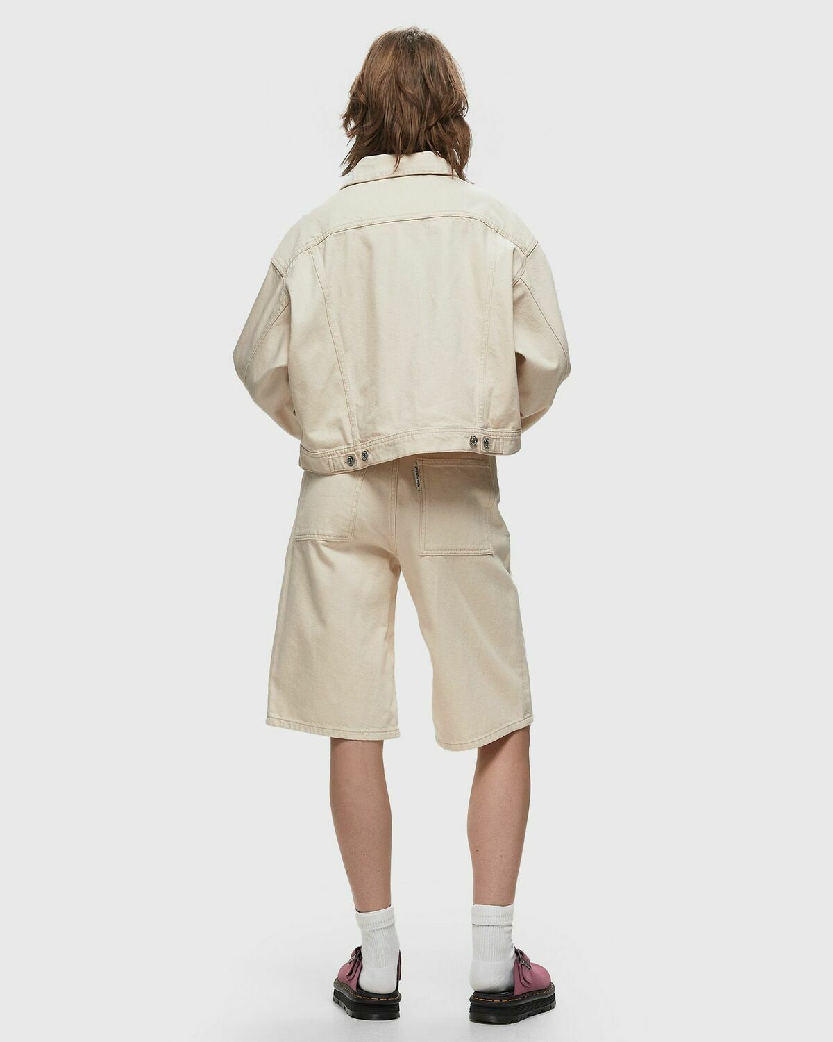 Won Hundred Irina Denim White Casual Shorts