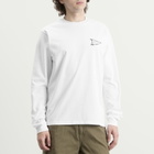 Palmes Men's Pennant Longsleeve T-Shirt in White