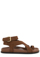 A.emery Jalen Suede Sandals Tan