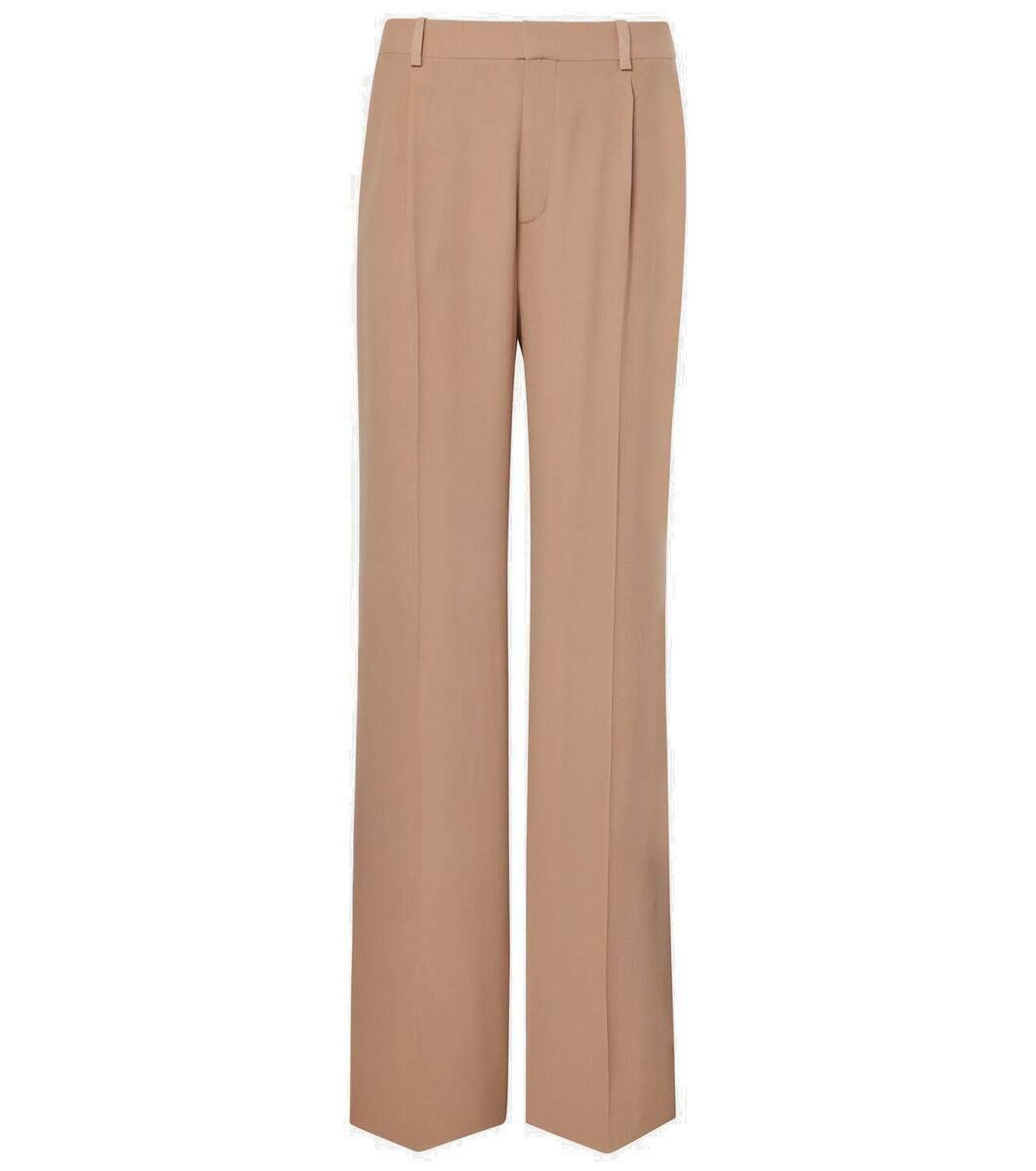 Saint Laurent - Woman - Beige - Pants