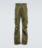 Dolce&Gabbana High-rise cotton cargo pants