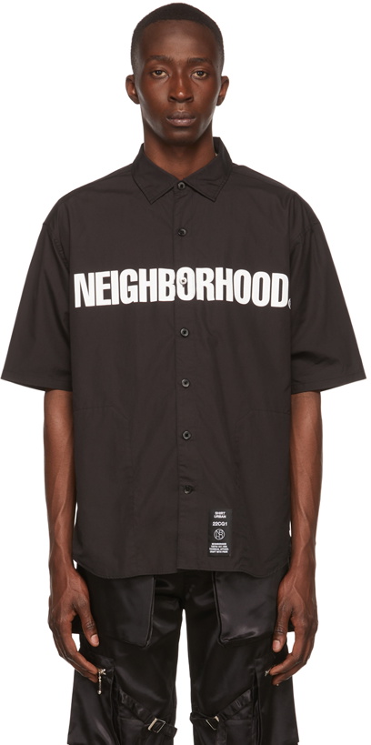 Photo: Neighborhood Black Cotton Shirt