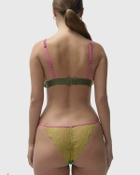 Love Stories Charlotte Thong Green Womens Panty
