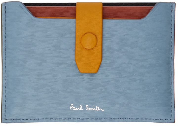 Photo: Paul Smith Blue Leather Card Holder