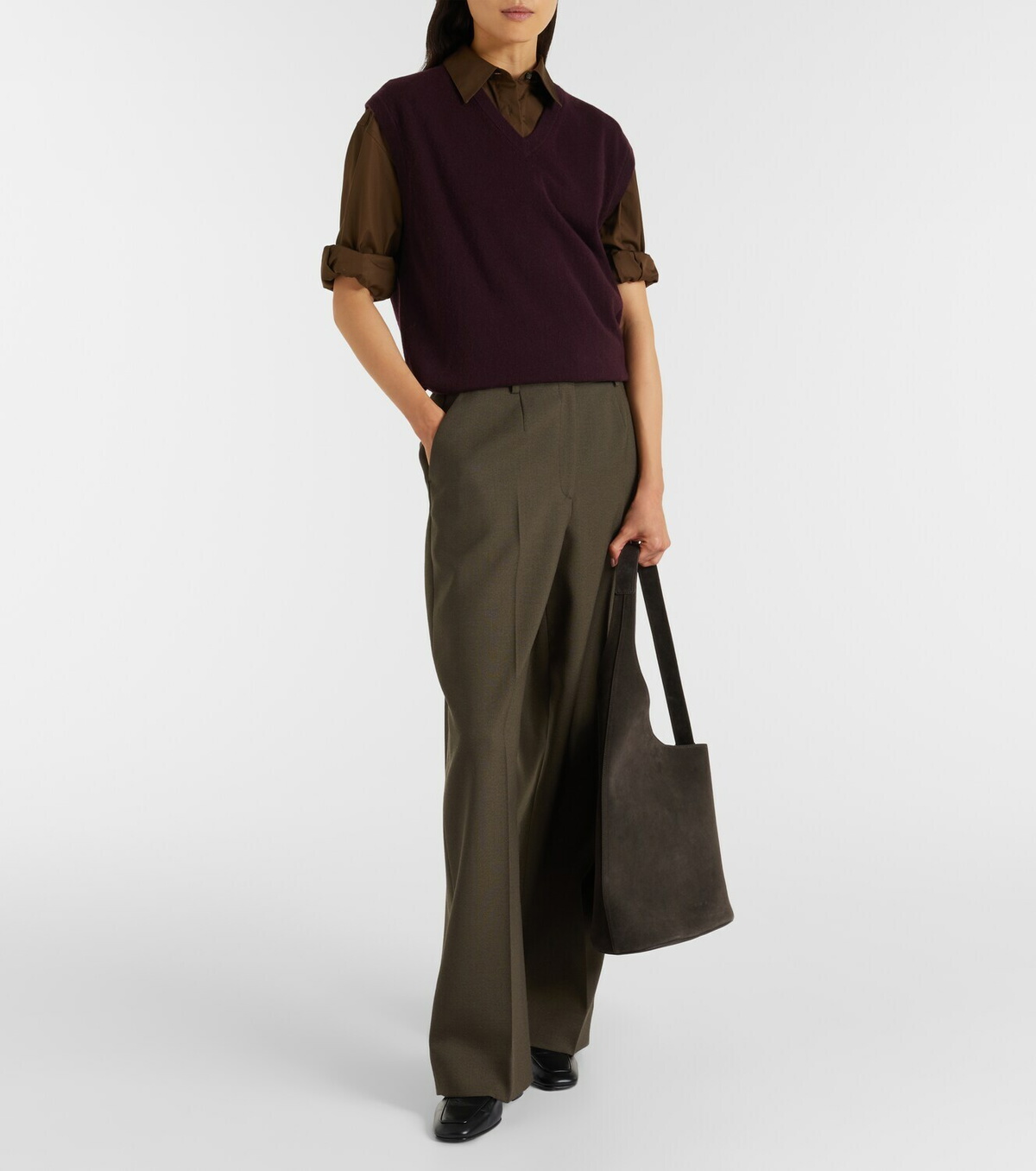 Extreme Cashmere n°243 Spencer cashmere-blend sweater vest