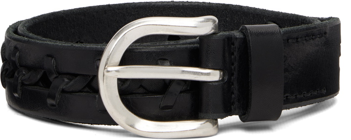 Photo: OUR LEGACY Black Plait Belt