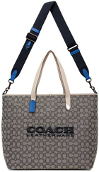 Coach 1941 Navy & Off-White League Tote