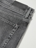 Acne Studios - Toj Straight-Leg Belted Distressed Jeans - Black