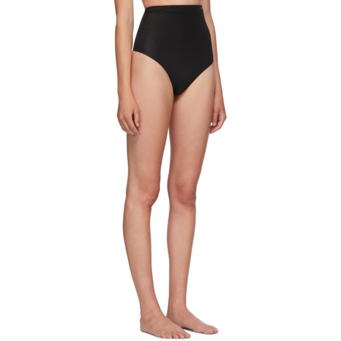 Agent Provocateur Black High-Waisted Dion Sculpting Thong Agent