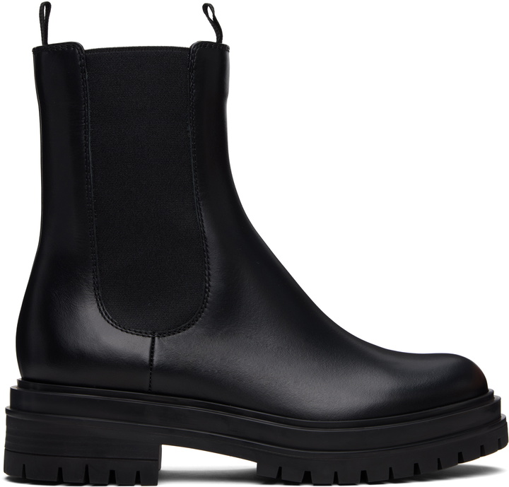 Photo: Gianvito Rossi Black Chester Chelsea Boots