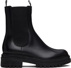 Gianvito Rossi Black Chester Chelsea Boots