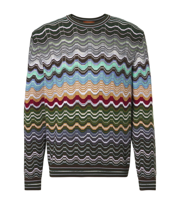 Photo: Missoni Zigzag cotton-blend sweater