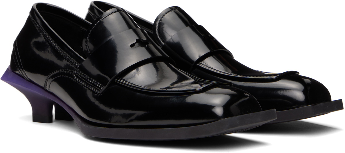 untitlab® Black Heel Loafers