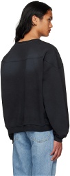 GUESS USA Black Classic Sweatshirt