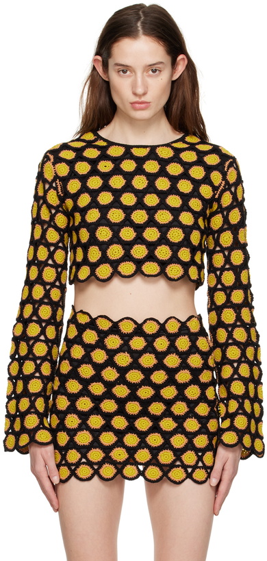 Photo: Simon Miller Black & Yellow Zoodle Sweater