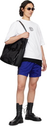 Han Kjobenhavn White 'Officer' Printed Oversized T-shirt