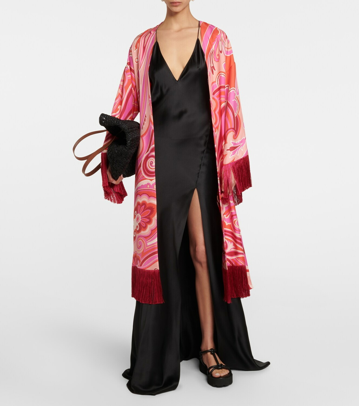 【Gianvito Rossi】 Knotレザー flatformサンダル Gianvito Rossi - Knot leather platform sandals Gianvito Rossi