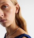 Suzanne Kalan Classic 18kt white gold (750/1000) stud earrings with diamonds