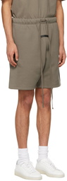 Essentials Taupe Sweat Shorts