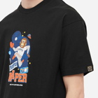 Men's AAPE x Rob Flowers Papa T-Shirt in Black