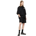 Simone Rocha Black Floral Lace Brogue Derbys