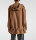 'S Max Mara Hooded virgin wool jacket