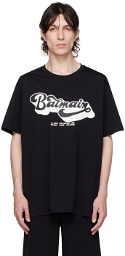 Balmain Black '70s T-Shirt