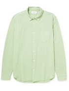 Mr P. - Garment-Dyed Linen-Blend Shirt - Green