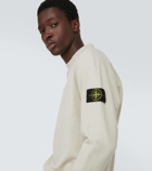 Stone Island Logo cotton-blend sweatshirt