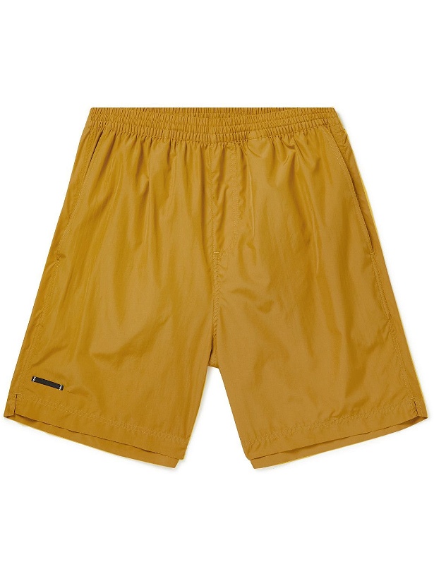 Photo: True Tribe - Neat Steve Mid-Length ECONYL Swim Shorts - Yellow