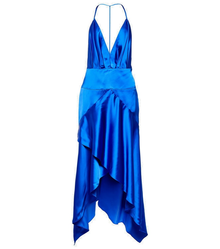 Photo: Alexandre Vauthier Asymmetric midi dress