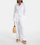 Clergerie Quinie raffia platform slides