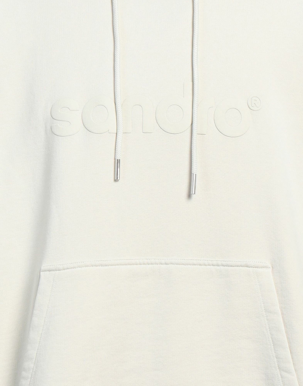 Sandro Mens Sweatshirt in Off white