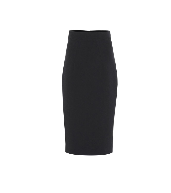 Photo: Safiyaa Hokoku crêpe pencil skirt