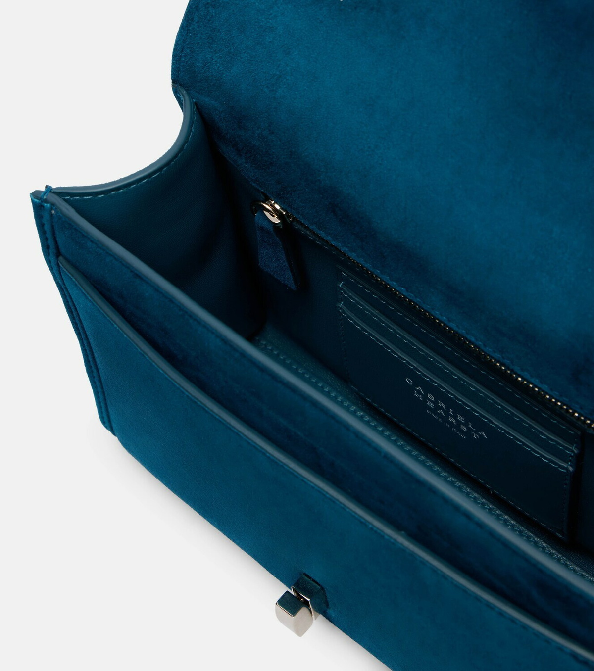 Gabriela Hearst Leonora small suede crossbody bag