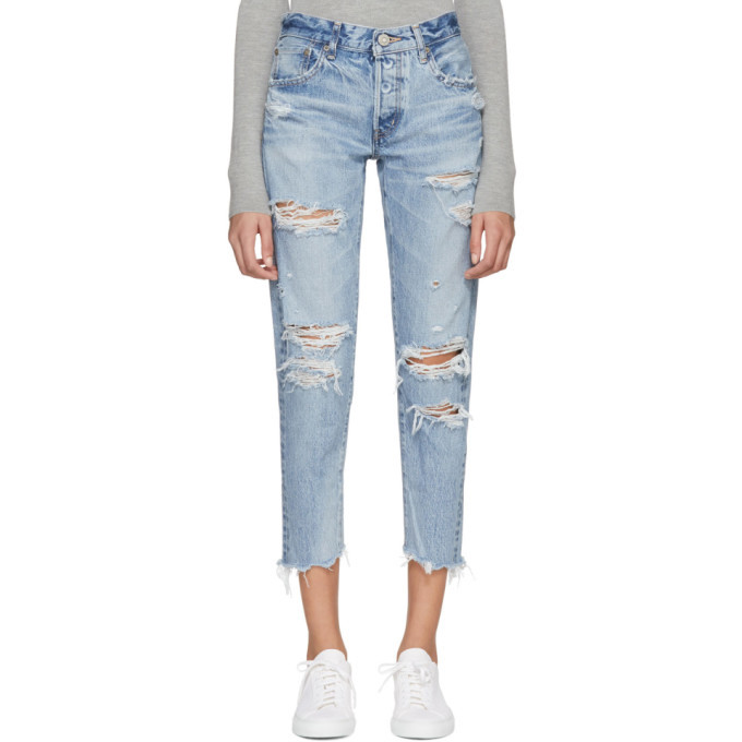 Photo: Moussy Vintage Blue Creston Tapered Jeans