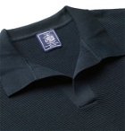 J.Press - Houston Cotton Polo Shirt - Blue