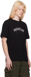 Moncler Black Printed T-Shirt