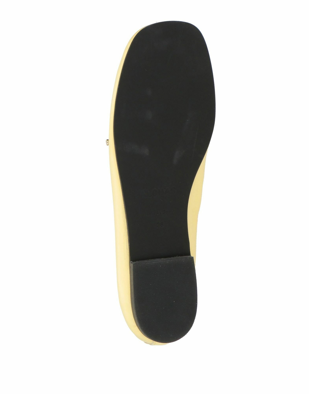 Alohas Womens Ballet flats Pastel in Yellow