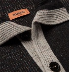 Missoni - Contrast-Trimmed Wool Cardigan - Men - Black