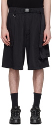 Y-3 Black Belted Shorts