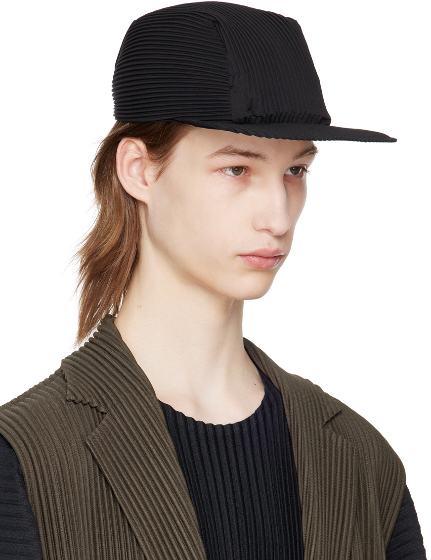 HOMME PLISSÉ ISSEY MIYAKE Black Pleats Cap Homme Plisse Issey Miyake