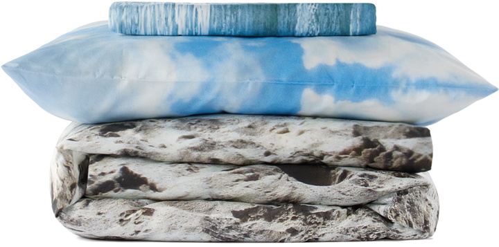 Photo: Bless Blue Nº51 Seaside Bedding Set, Queen