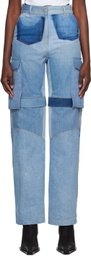 SRVC Blue Service Jeans