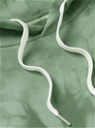 Rag & Bone - City Tie-Dyed Organic Cotton-Jersey Hoodie - Green